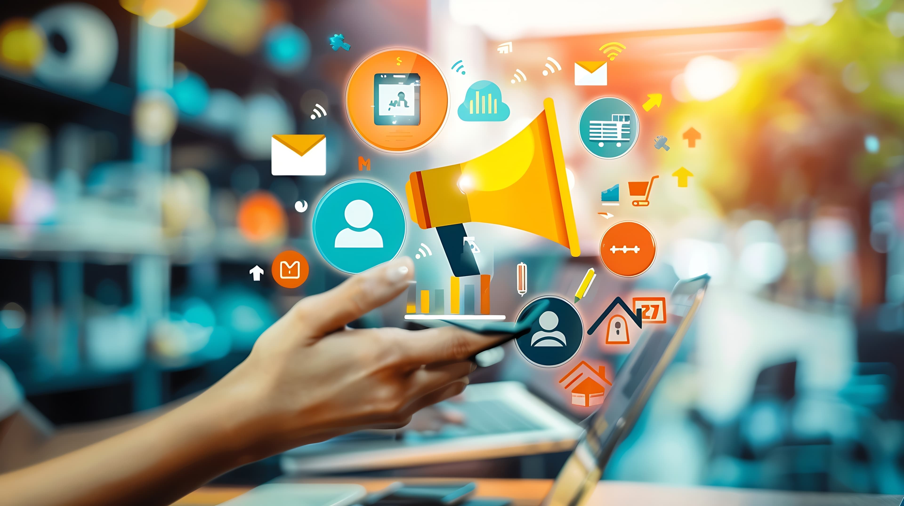 Digital growth strategy dashboard