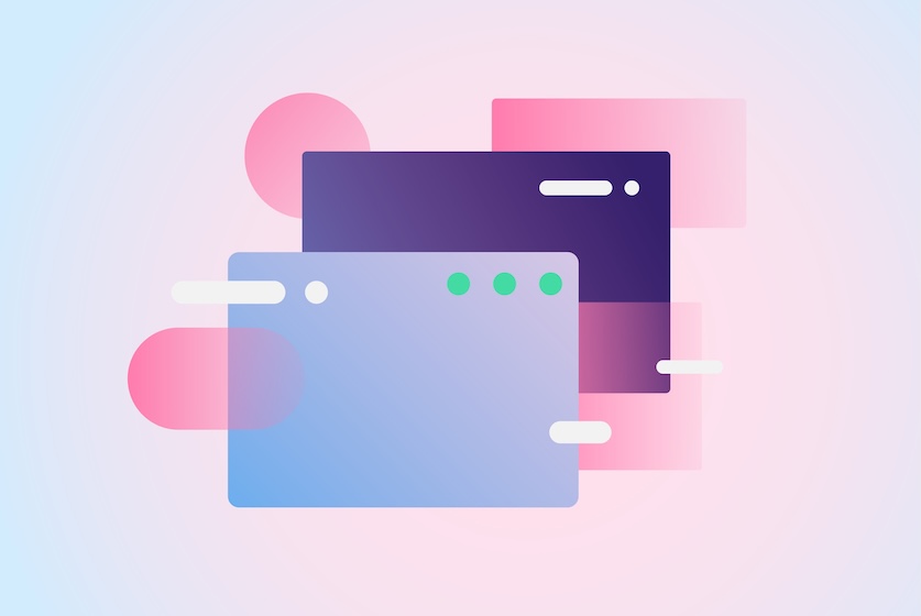 Brand identity kit with logo, colors, typography, and social templates